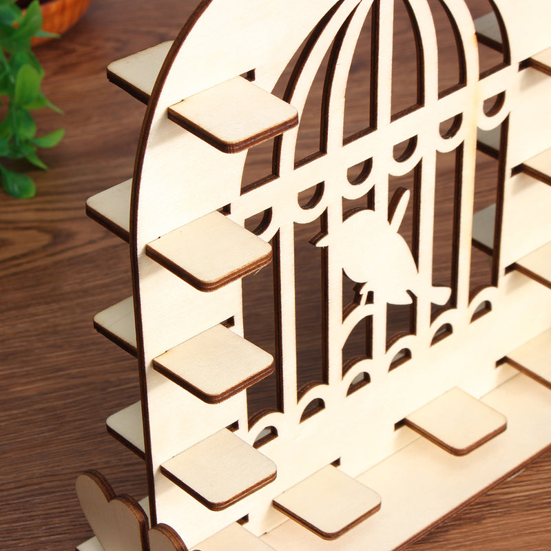 DIY Chocolate Creative Wooden Display Candy Stand Dessert Rack for Wedding or Party Decorations