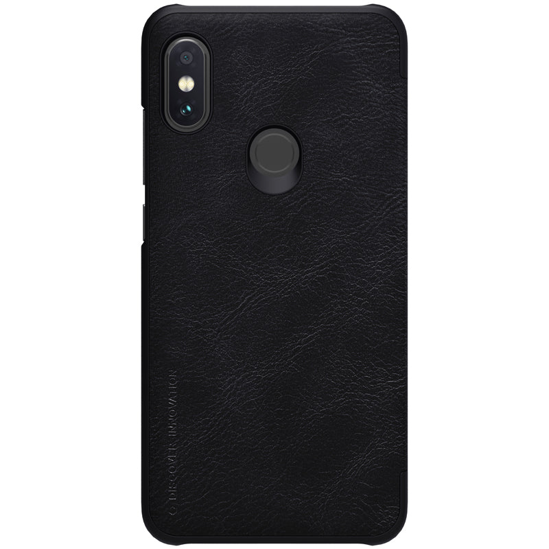 NILLKIN Flip Shockproof Smart Sleep Leather Protective Case For Xiaomi Redmi Note 6 Pro
