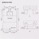 Digital Electronic Timer Switch AC 220V 25A Din Rail Programmable