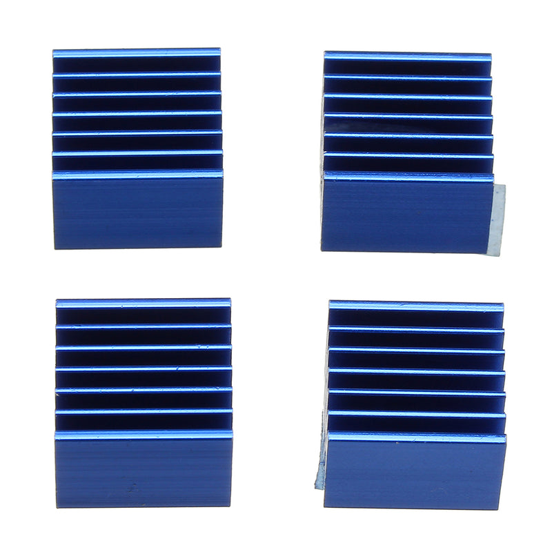 4PCS 14*13*20mm Cooling Heatsink With Back Glue For 3D Printer Part