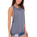 SUNNYME Women Workout Tank Tops Sleeveless Yoga Fitness Running Shirts Stretch Activewear