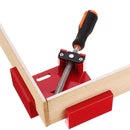 Drillpro 90 Degree Corner Right Angle Clamp Vice Grip Woodworking Quick Fixture Aluminum Alloy Tool Clamps Single Handle