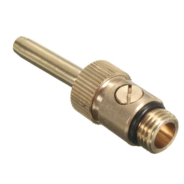 Brass Adjustable Water Flow Universal Straight Jetting Fountain Nozzle