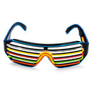 4 Modes LED Glow EL Glasses Party Flashing Festival Neon Wire Bar Party Light Up Goggles