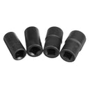 4PCs GRIP N TWIST SOCKETS LOCKING WHEEL NUT REMOVERS DAMAGED ROUNDED BOLT