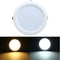 12W LED Flush Mount Recessed Ceiling Panel Down Light AC85-265V