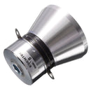 Aluminum Alloy 100W 28KHz Ultrasonic Piezoelectric Transducer Cleaner Silvery