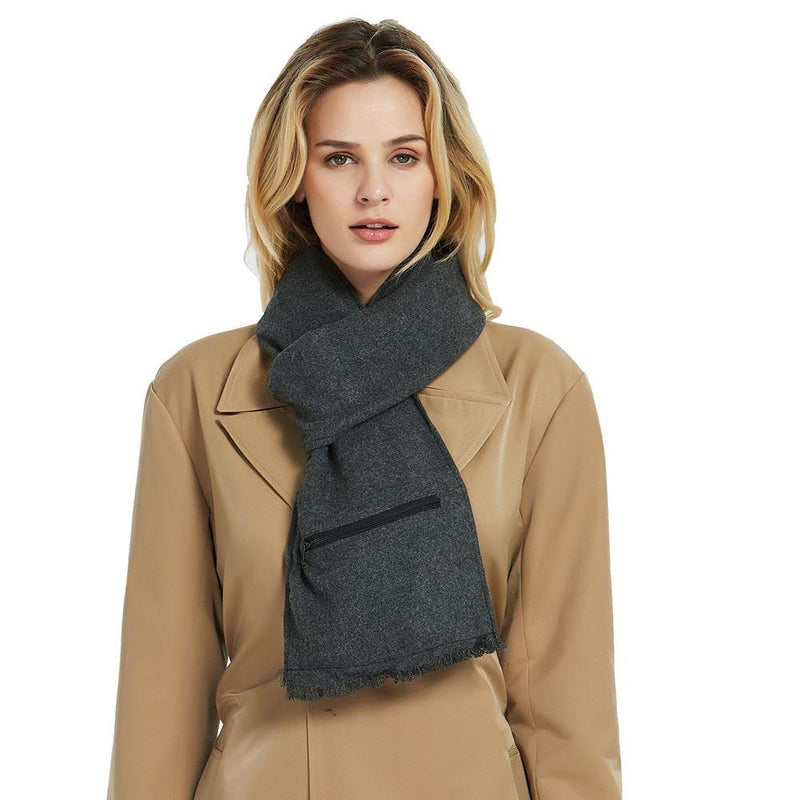 Cashmere USB Electric Scarf Rechargeable Heated Scarf Washable Scarf Warm Neck Protective Clothing