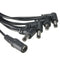 4 Way 9V Guitar Effect Pedal Power Supply Adapter Daisy Chain Splitter Cable