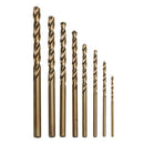 Drillpro 10pcs HSS M35 1.5/2/2.5/3/4/4.5/5mm Cobalt Twist Drill Bits Set