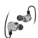 KB1 Triple Drivers 0.78mm Pin Removable Cable Earphone HiFi Stereo In-Ear Sports Metal Shell Headset