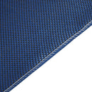 1m 3K 200g Blue Carbon Fiber Hybrid Fabric Cloth Plain Weave Cloth High Strength for Building Bridge Construction Repair