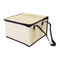 10 Inch Non-woven Fresh keeping Tote Bag with Zipper Cake Picnic Lunch Bag Reusable Grocery Bag