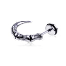 Punk Eagle Claw Shape Piercing Stud Earring Fashion Stainless Steel Earrings for Men