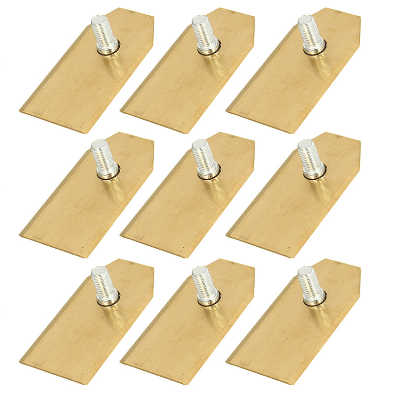 9pcs 0.6mm Replacement Cutter Lawnmower Blades with screws for Husqvarna Robot Mower