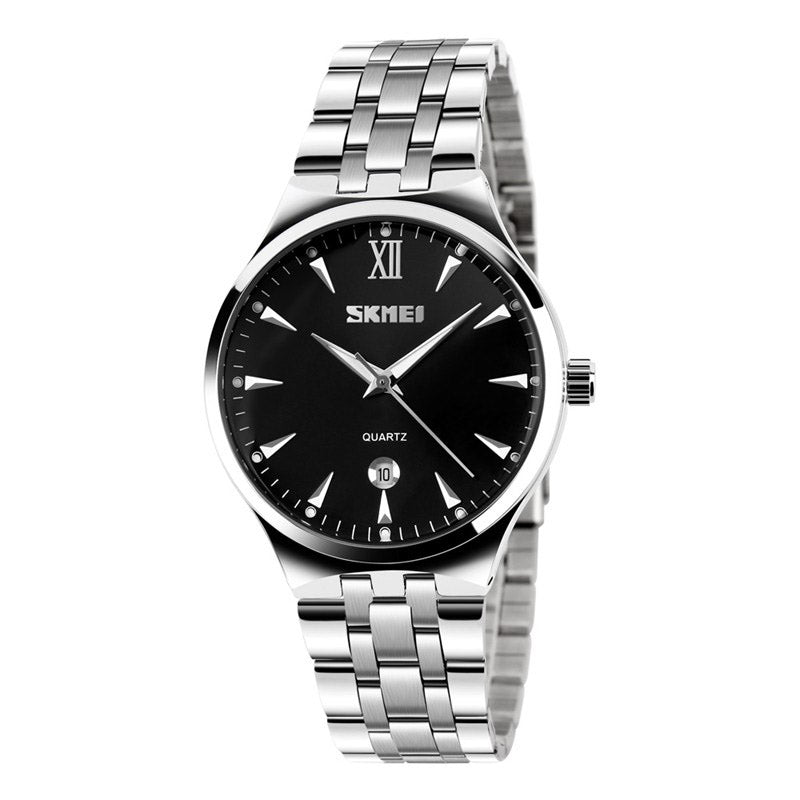 SKMEI 9071 Couple Watch Fashion Luminous Simple Style Lovers Quartz Wrist Watch