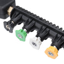 High Pressure Sprayer Nozzle Washer Interface Outer Wire 16.5mm with 5pcs GMP2.5 Nozzle