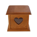Pet Casket Solid Wooden Cat Dog Burial Personal Cremation Ashes Urn Ash Casket