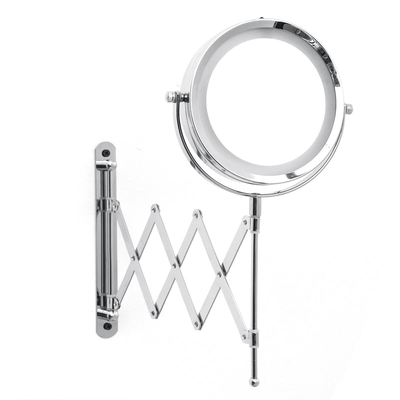 6'' 3X Magnifying Cosmetic Mirror Foldable LED Light Makeup Mirrors