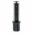 2500W 16A UK Plug 3/4/5/6 Socket Power 2.1A USB Charger Hidden Kitchen Table Electrical Socket