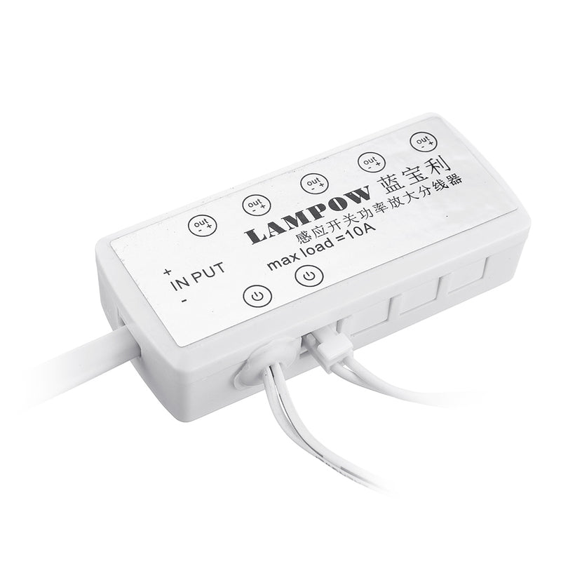 Lampow LP-5815 DC5-24V Inductive Switch Power Amplification Splitter (1 to 5)
