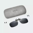 TAC Polarized Clip On Sunglasses From Xiaomi Youpin 270 Flip Sunglasses Glasses Lens Driving Riding Night Vision Lenses