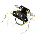 Motorcycle LED Rear Tail Brake Stop Turn Indicator Light with License Plate Bracket