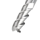 Drillpro 2-12mm 3 Flutes Carbide End Mill Set Tungsten Steel Milling Cutter Tool for Aluminum Alloy