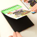 Fun Doodling Scratch Painting DIY Toy Big Blow Painting children educational toys