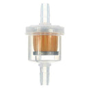 Universal 1/4" 6mm Motorcycle Scooter Hose Inline Gas Fuel Gasoline Filter