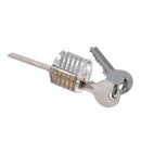 30Pcs Unlocking Lock Picks Set Key Extractor Transparent Practice Padlock Tool