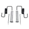 Wide Foot Pegs Footrests For Yamaha PW50 PW80 TW200 Honda XR/CRF Pit Dirt Bike