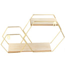 Modern Iron Stand Mount Wall Hang Shelf Receiving Frame Holder Home Decorations