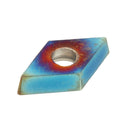 Drillpro 10pcs HRC45 Blue Nano DCMT070204 YBC251 Carbide Insert for SDJCR/SDNCN/SDQCR Turning Tool
