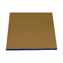 220*220*10mm Blue Foil Self-adhesive Heat Insulation Cotton with Black Glue For 3D Printer Heated Bed