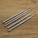 5pcs 30cm Length Telescopic Antenna Aerial FM Radio TV Replacement Tool 5 Sections