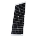 30W 12V Solar Power Panel Monocrystalline Silicon Semi-flexible Home Electricity