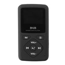 Portable Bluetooth DAB+ DAB Digital FM Radio Rechargeable Battery + Earphone