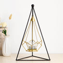Creative Nordic Style Light Luxury Candle Holder Table Romantic Wedding Candlelight Dinner Props European Decorations