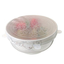 6Pcs Colourful Stretch Reusable Silicone Bowl Wraps Food Kitchen Storage Container Cover Seal Lids