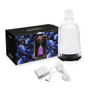 ARILUX Colorful LED Glass Air Humidifier Aromatherapy Diffuser Night Light Home Office AC100-240V