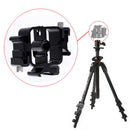 Triple Hot ShoE Mount Adapter Flashlight Stand Umbrella Holder Bracket for Canon Nikon Pentax