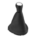 6 Speed Gear Shift Knob with Boot Cover PU Leather for Nissan Qashqai +2  2008-2013 I J10 2006-2013