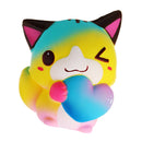 GiggleBread Cat Squishy 12*9.5*7.5cm Slow Rising With Packaging Valentine's Day Gift Soft Toy