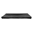 BLACK PVC Pool Snooker Billiard Table Waterproof Dust Cover for 8' ft pool table