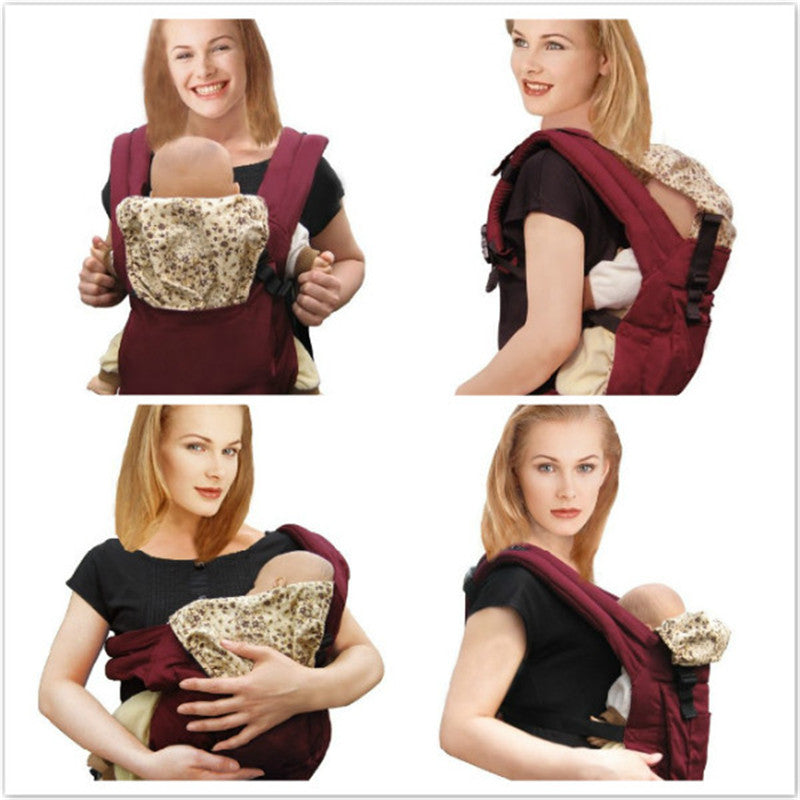 Newborn Infant Baby Carriers Breathable Comfort Sling Wrap Cotton Backpack