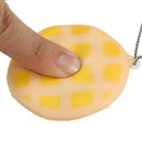 6cm Squishy Sound Crack Biscuit Cookie Pendant Japanese Style Cracker Kids Gift With Packaging