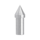 Drillpro 8mm Shank Stainless Steel Rotary Center Dead Center for Mini Lathe
