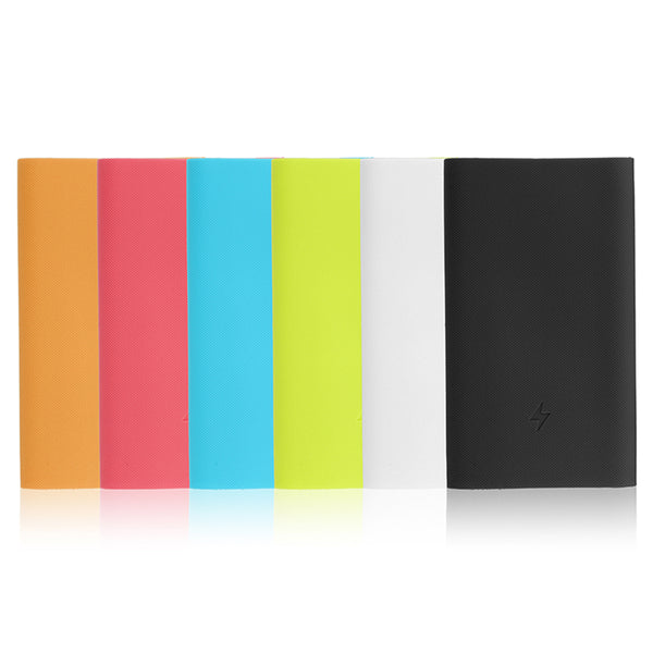 Xiaomi 2 Generation 10000 mAh charger Power Bank Treasure Silicone Protective Cover
