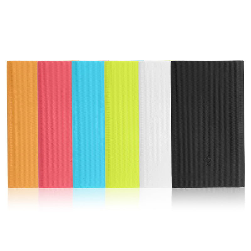 Xiaomi 2 Generation 10000 mAh charger Power Bank Treasure Silicone Protective Cover